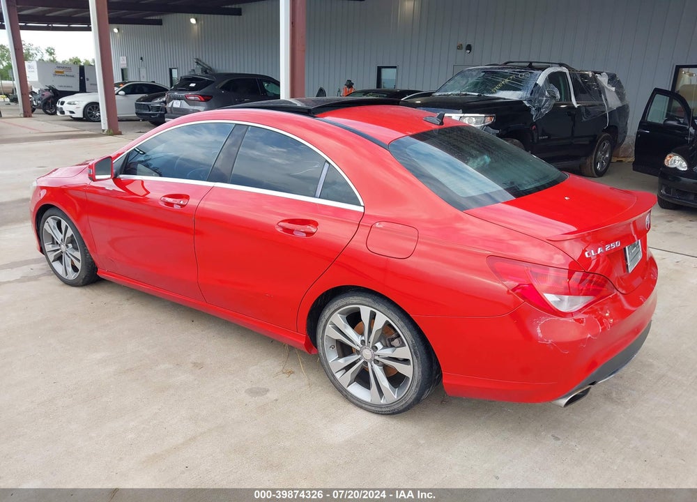 2014 MERCEDES-BENZ CLA 250 VIN: WDDSJ4EB1EN026016