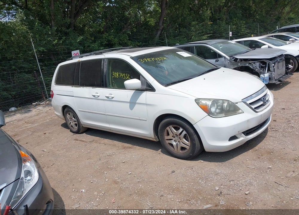 2007 HONDA ODYSSEY EX-L VIN: 5FNRL38707B414490