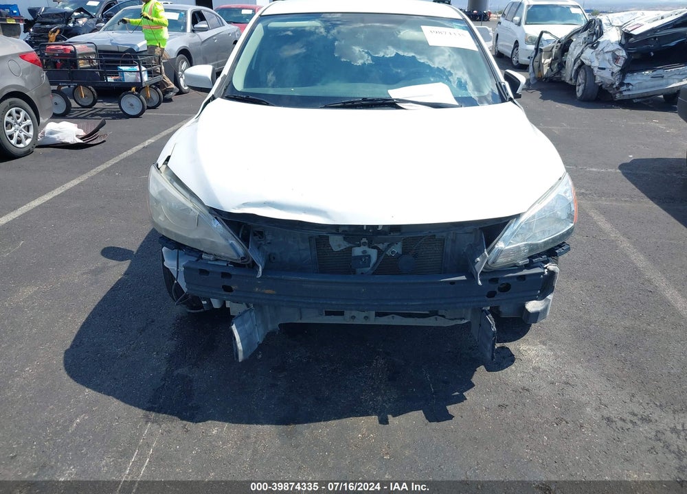 2014 NISSAN SENTRA SV VIN: 3N1AB7AP7EL614883