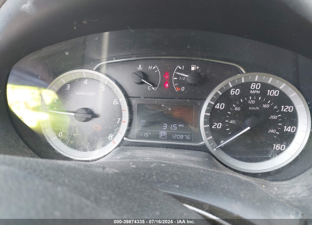 2014 NISSAN SENTRA SV VIN: 3N1AB7AP7EL614883