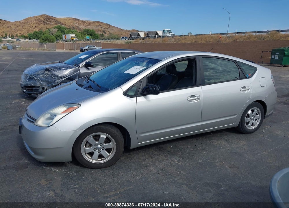 2005 TOYOTA PRIUS VIN: JTDKB20U957028475