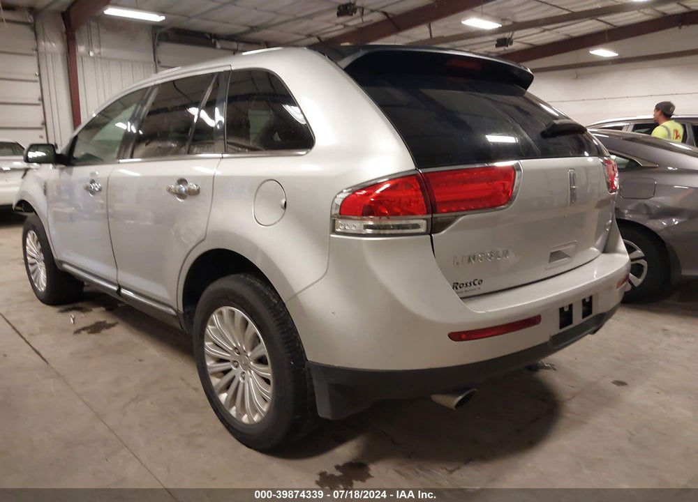 2013 LINCOLN MKX VIN: 2LMDJ6JK2DBL30017