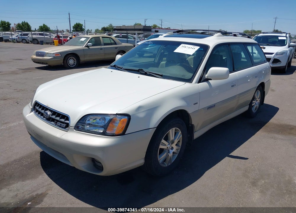 2004 SUBARU OUTBACK H6-3.0 VDC VIN: 4S3BH896247601091