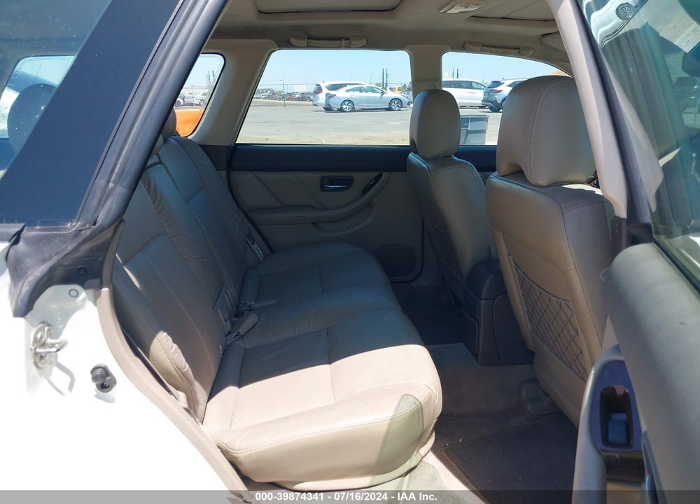 2004 SUBARU OUTBACK H6-3.0 VDC VIN: 4S3BH896247601091