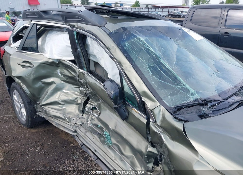 2016 SUBARU OUTBACK 2.5I PREMIUM VIN: 4S4BSBDC4G3291397