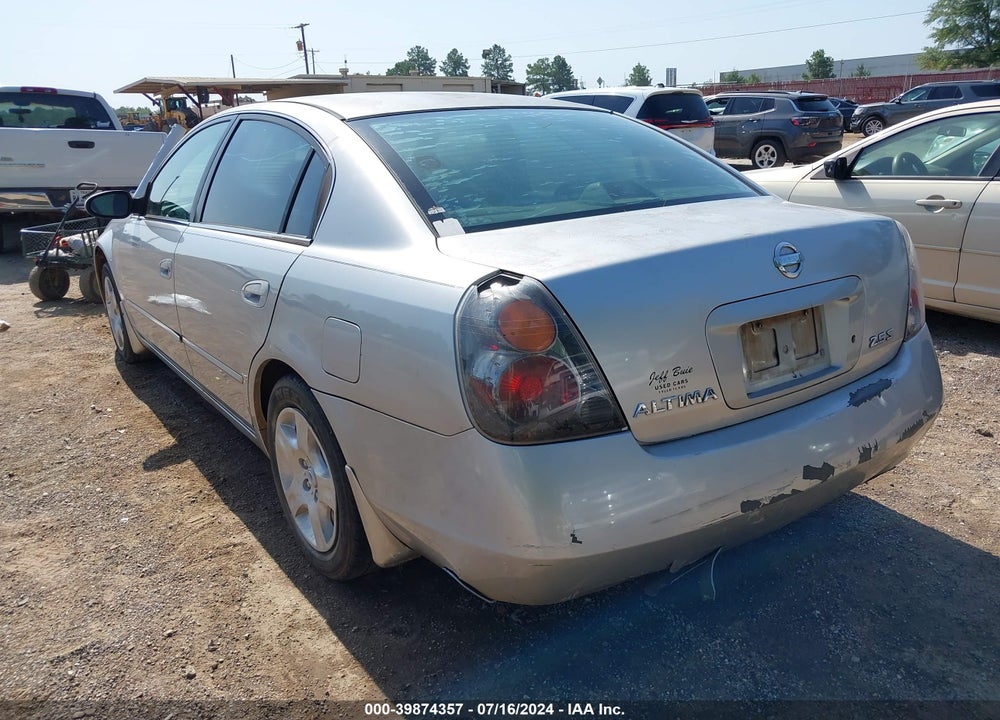 2002 NISSAN ALTIMA 2.5 S VIN: 1N4AL11D72C277402
