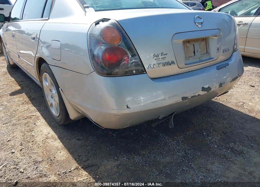 2002 NISSAN ALTIMA 2.5 S VIN: 1N4AL11D72C277402