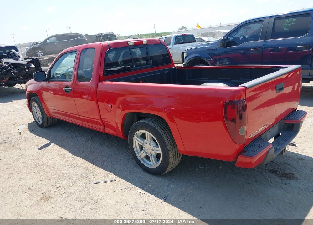 2004 CHEVROLET COLORADO LS VIN: 1GCCS196848190044
