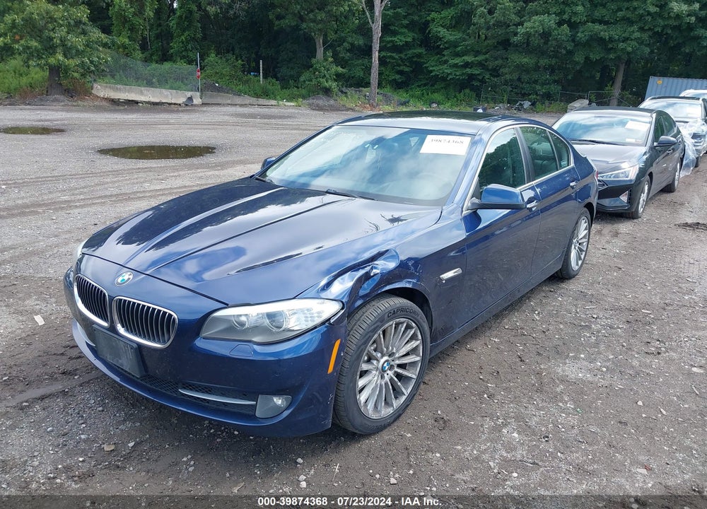 2013 BMW 535I XDRIVE VIN: WBAFU7C50DDU77294