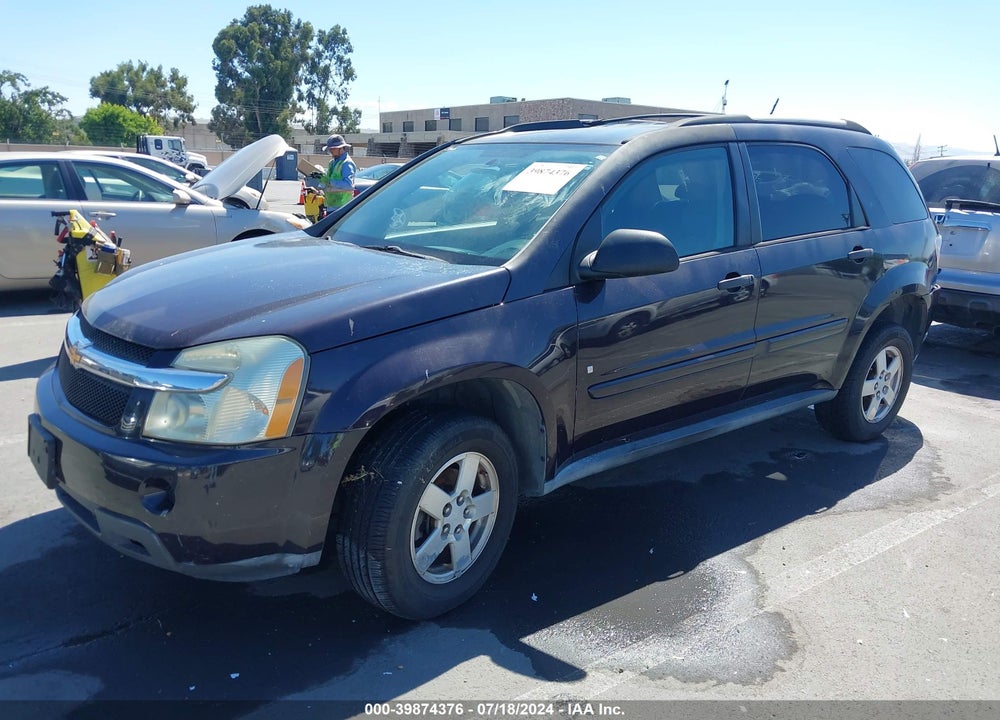 2007 CHEVROLET EQUINOX LS VIN: 2CNDL13F576225851