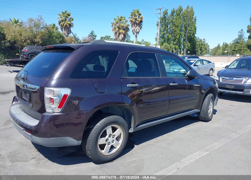 2007 CHEVROLET EQUINOX LS VIN: 2CNDL13F576225851
