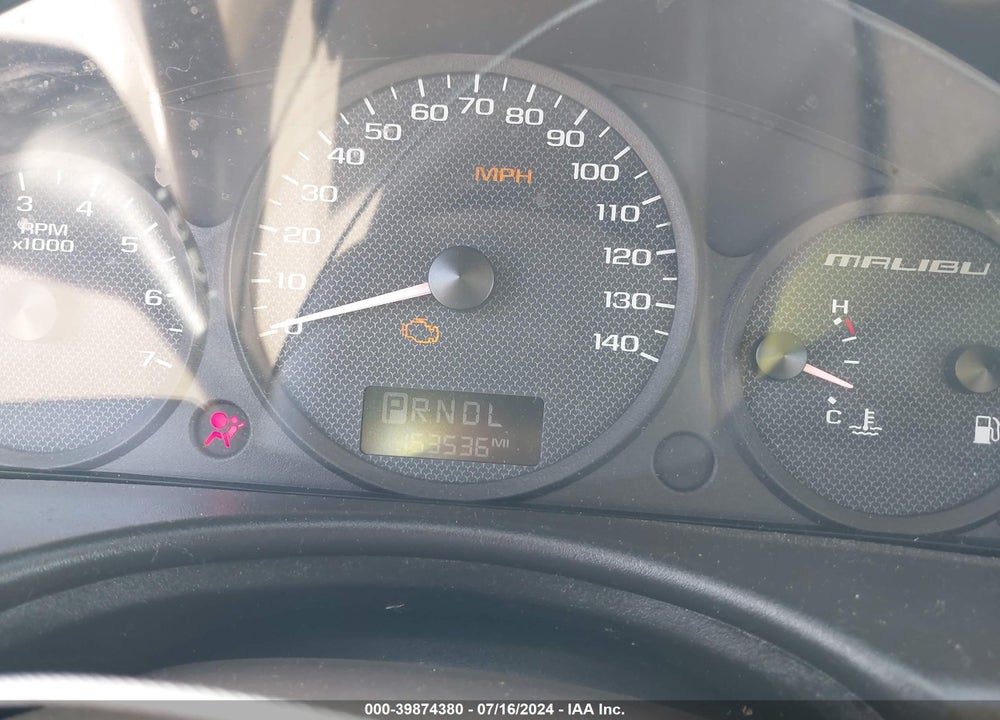 2005 CHEVROLET MALIBU LS VIN: 1G1ZT54855F200669