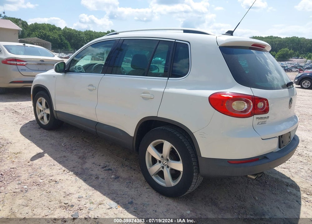 2010 VOLKSWAGEN TIGUAN WOLFSBURG EDITION VIN: WVGAV7AX0AW515486