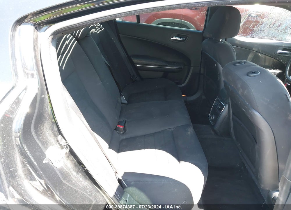 2013 DODGE CHARGER SE VIN: 2C3CDXBG2DH655786