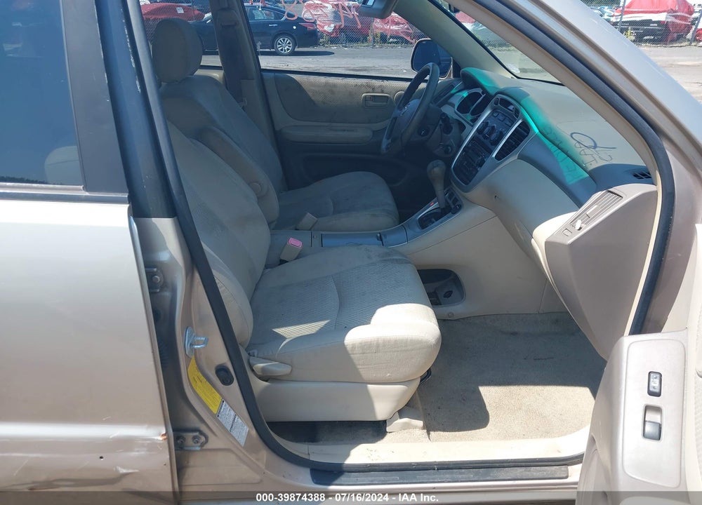 2007 TOYOTA HIGHLANDER V6 VIN: JTEEP21A470226696