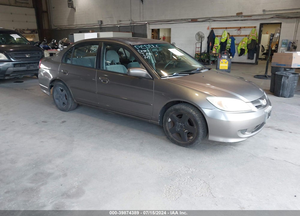 2005 HONDA CIVIC EX VIN: 2HGES26735H574256