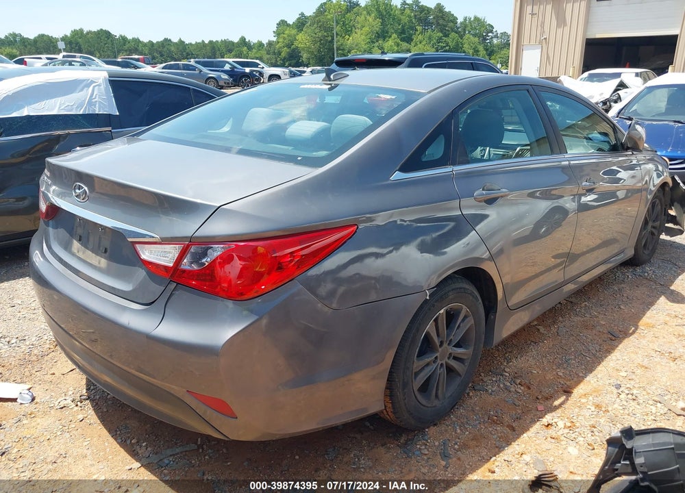 2014 HYUNDAI SONATA GLS VIN: 5NPEB4AC9EH860229