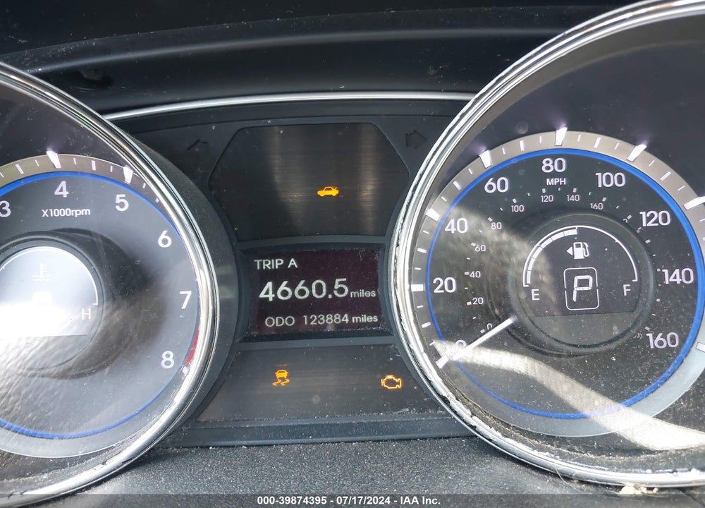 2014 HYUNDAI SONATA GLS VIN: 5NPEB4AC9EH860229