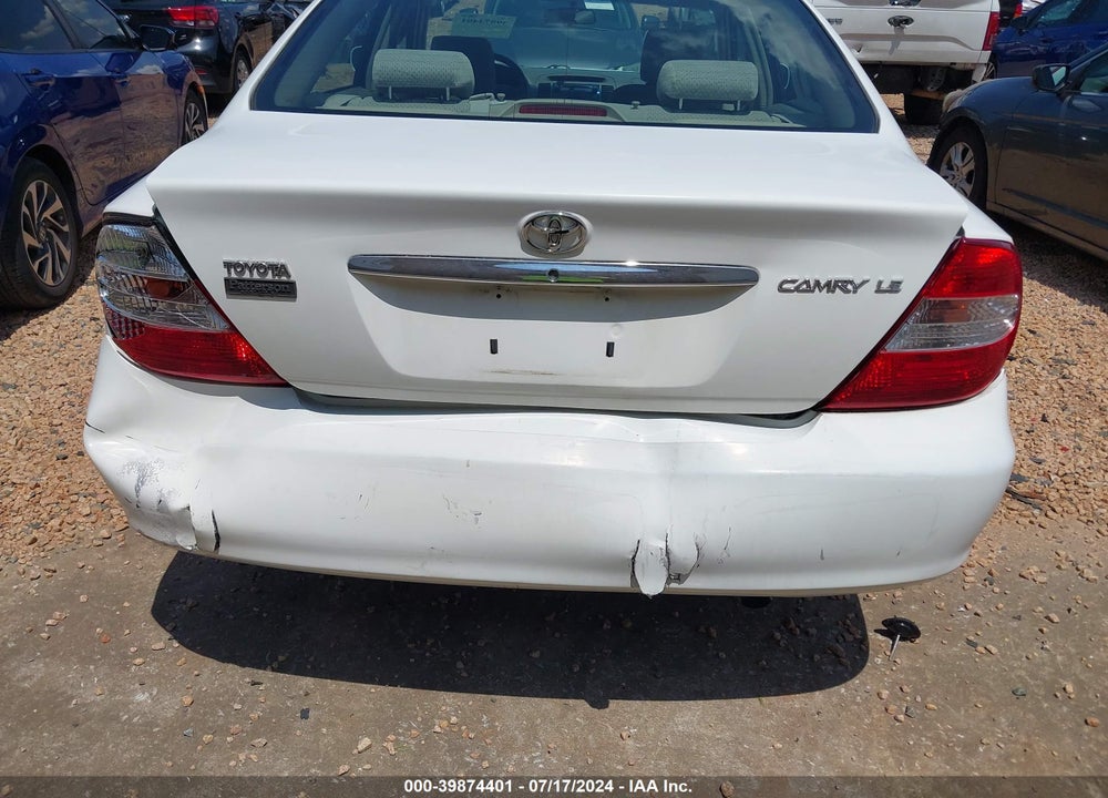 2003 TOYOTA CAMRY LE VIN: 4T1BE30K63U224797