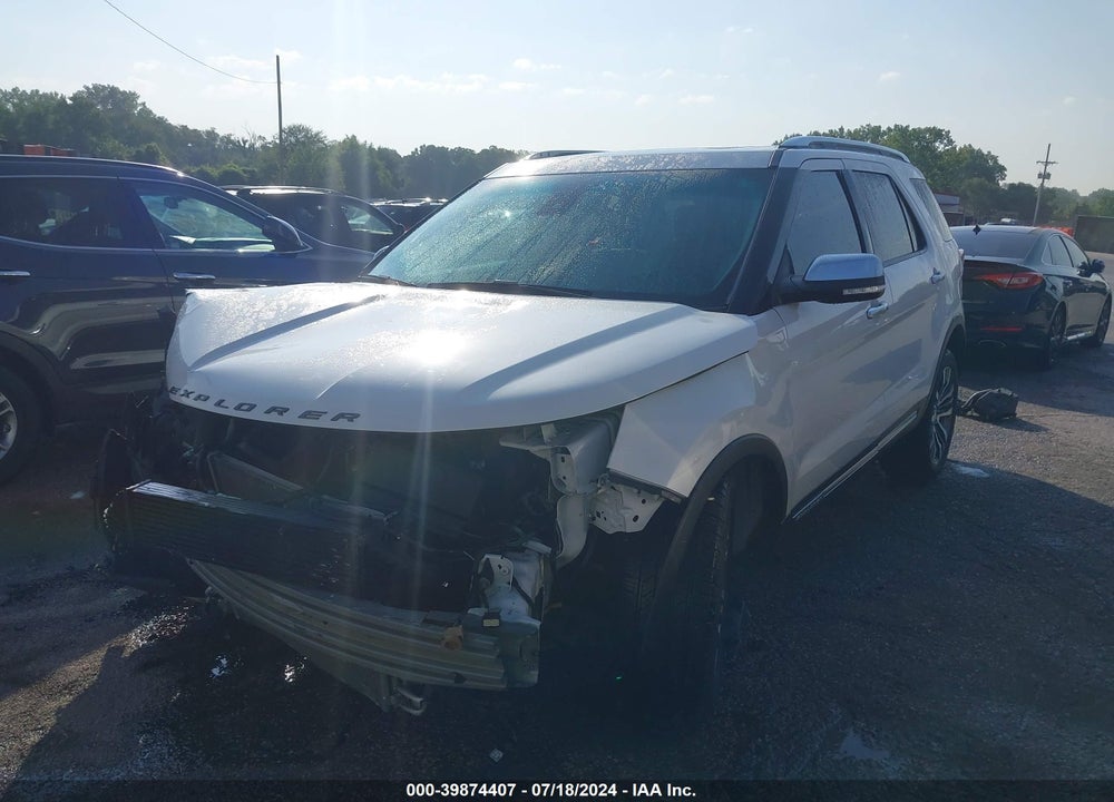 2016 FORD EXPLORER PLATINUM VIN: 1FM5K8HT8GGC71527
