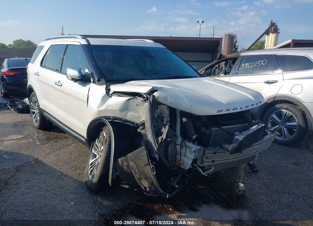 2016 FORD EXPLORER PLATINUM VIN: 1FM5K8HT8GGC71527