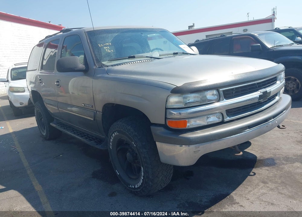 2001 CHEVROLET TAHOE LT VIN: 1GNEK13T81J115900