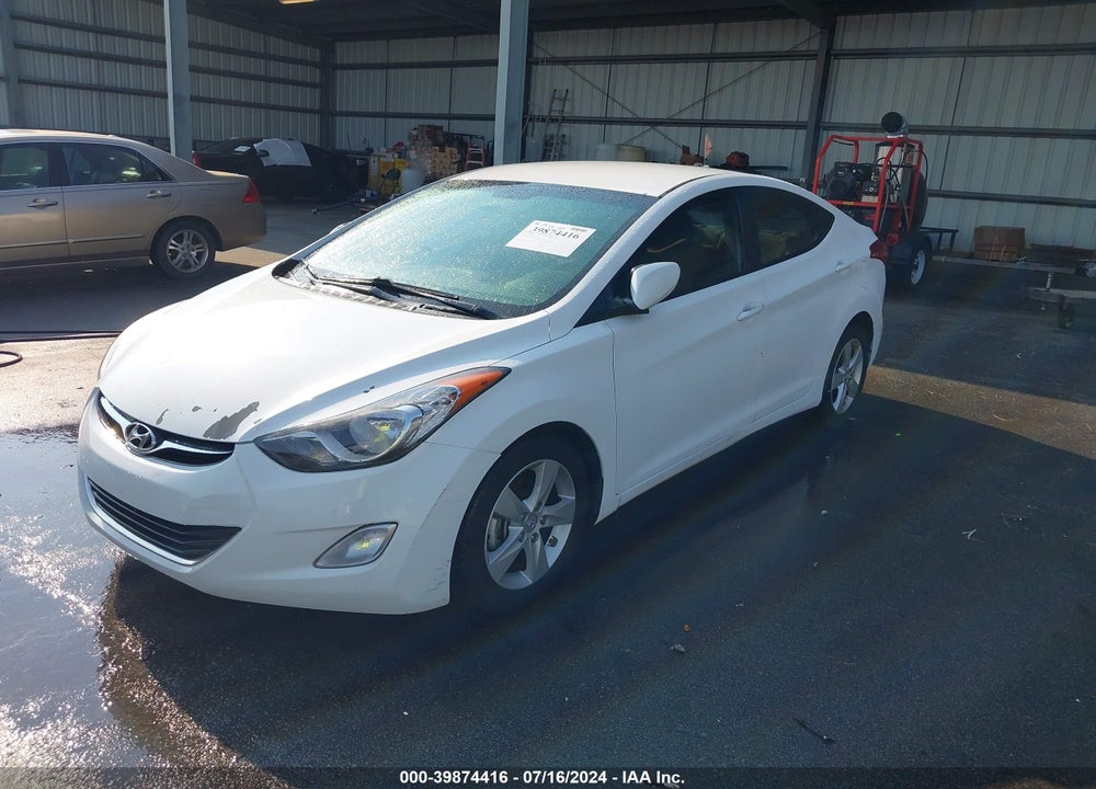 2013 HYUNDAI ELANTRA GLS VIN: 5NPDH4AE4DH322497