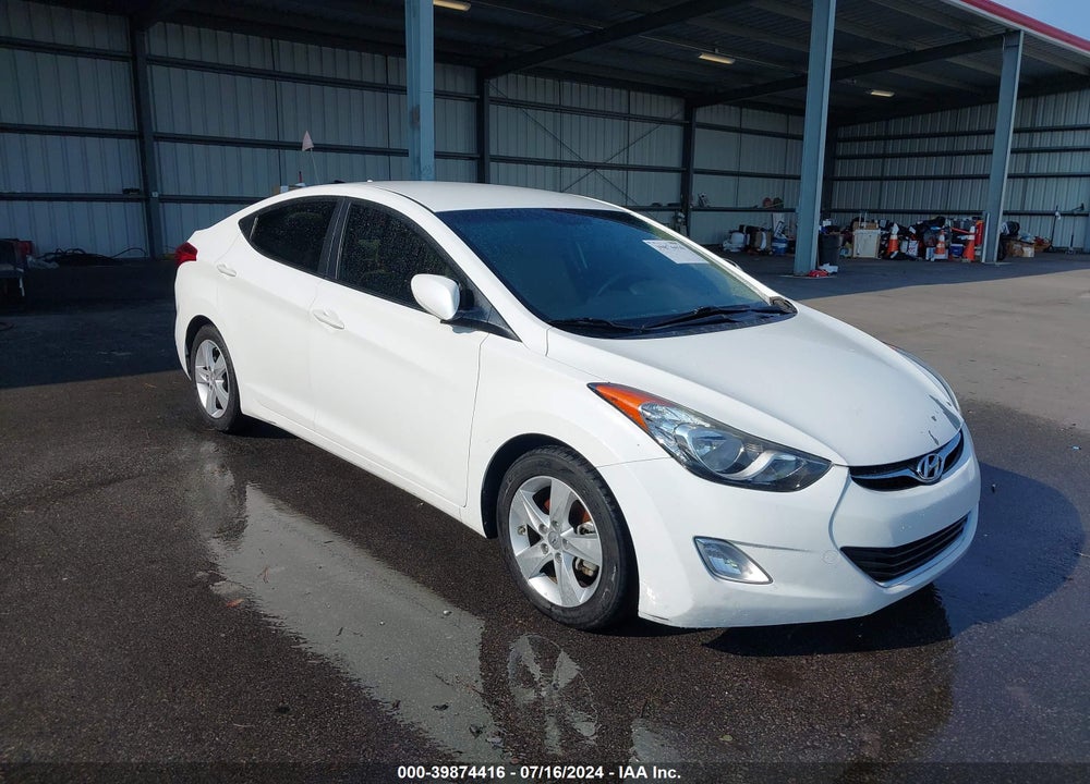 2013 HYUNDAI ELANTRA GLS VIN: 5NPDH4AE4DH322497