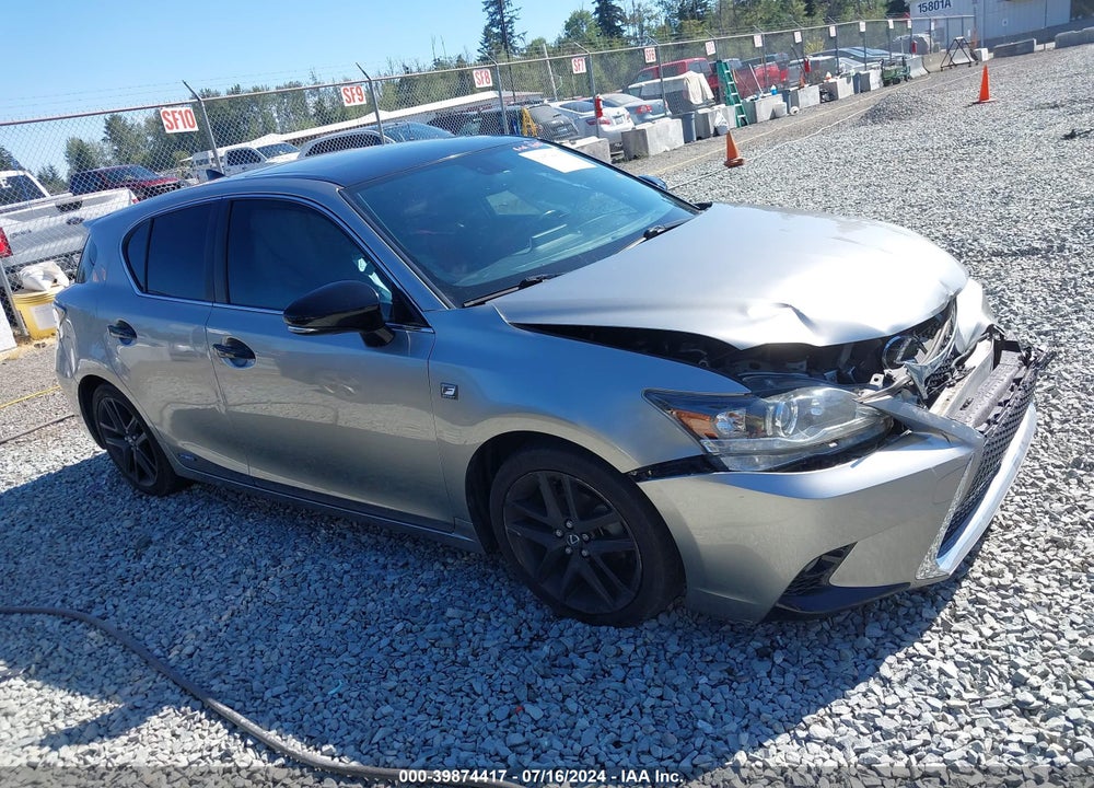 2016 LEXUS CT 200H VIN: JTHKD5BH7G2272877