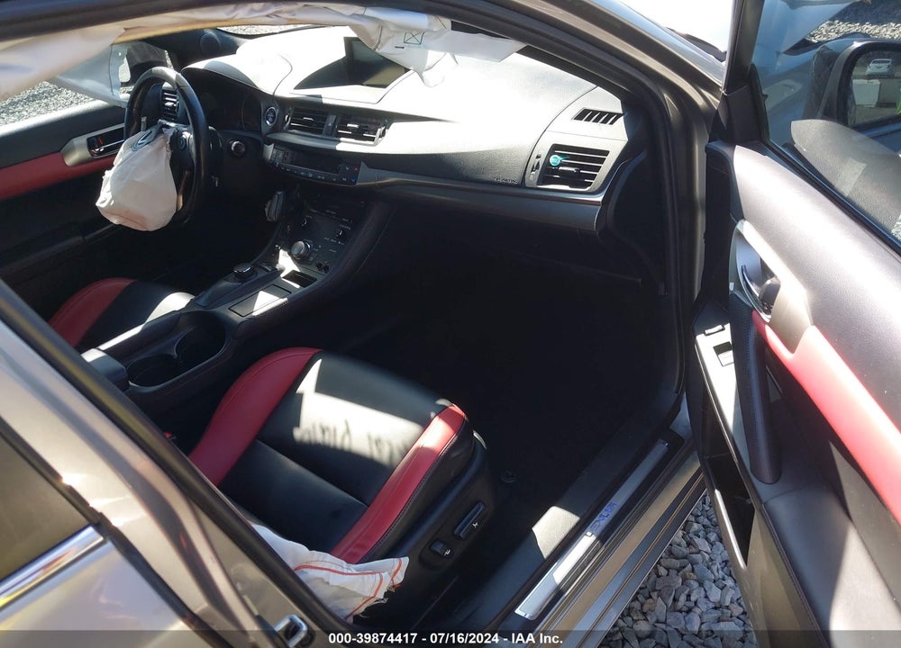 2016 LEXUS CT 200H VIN: JTHKD5BH7G2272877