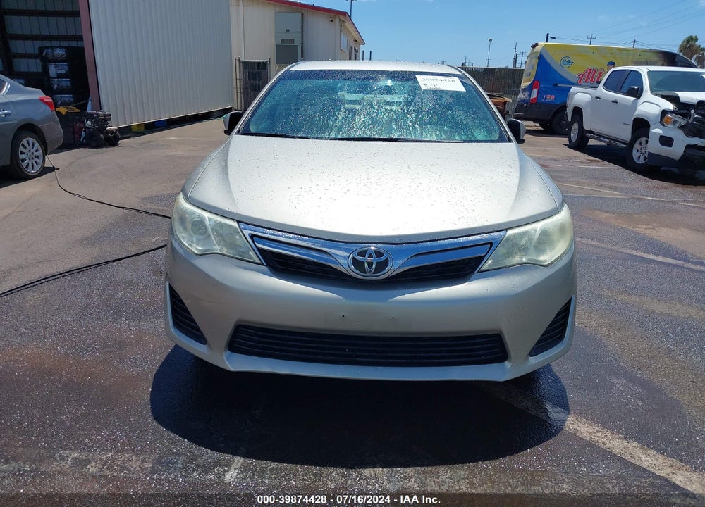 2013 TOYOTA CAMRY LE VIN: 4T1BF1FK4DU287990