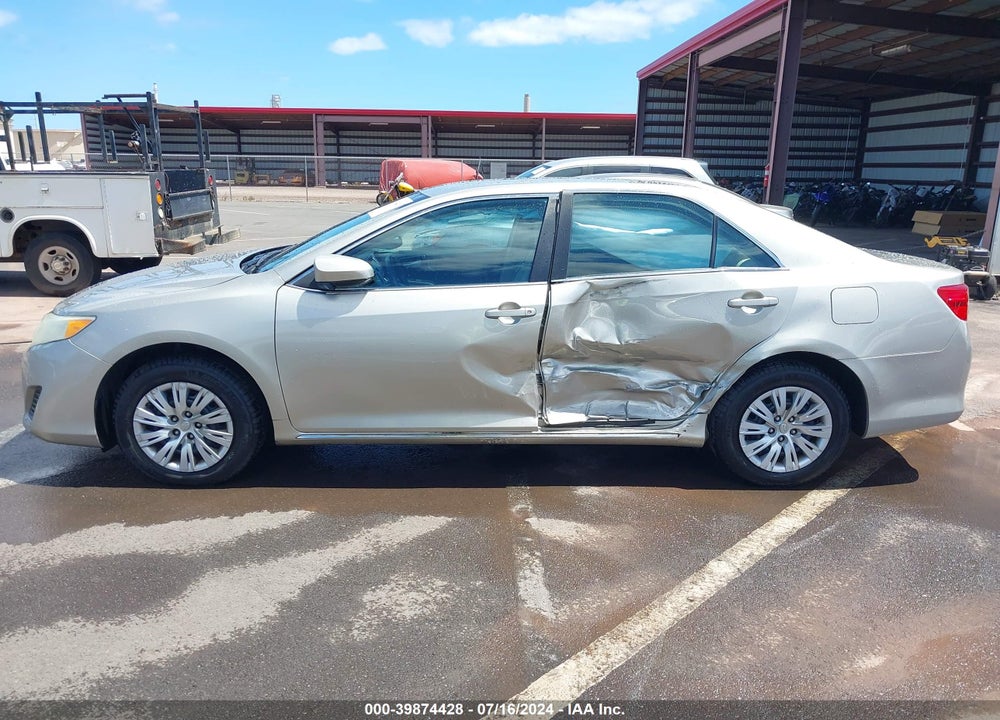 2013 TOYOTA CAMRY LE VIN: 4T1BF1FK4DU287990