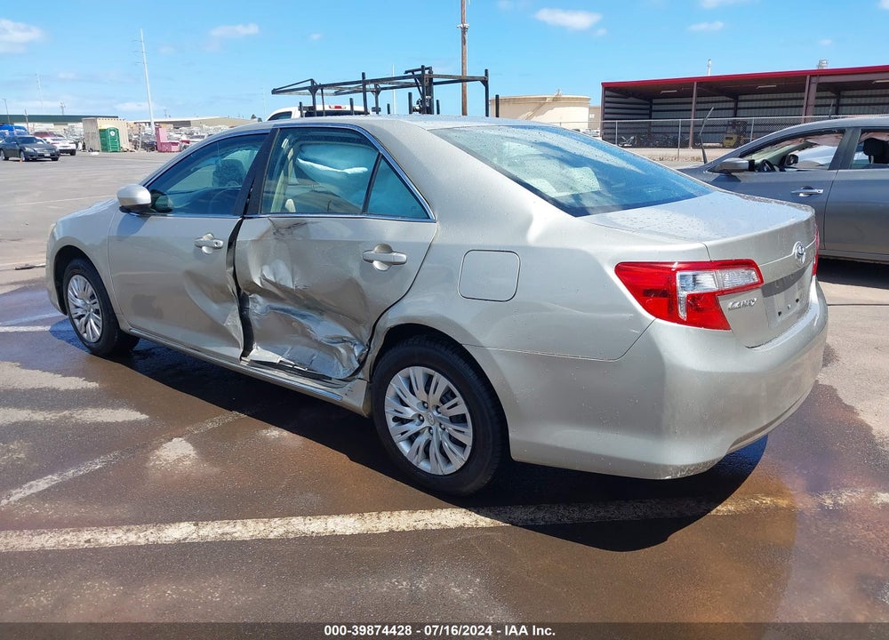 2013 TOYOTA CAMRY LE VIN: 4T1BF1FK4DU287990