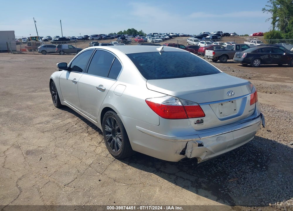 2011 HYUNDAI GENESIS 3.8 VIN: KMHGC4DEXBU134198