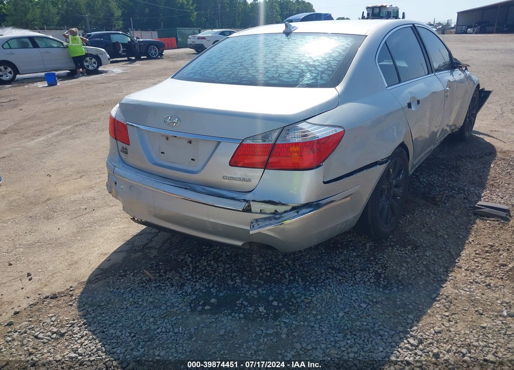 2011 HYUNDAI GENESIS 3.8 VIN: KMHGC4DEXBU134198