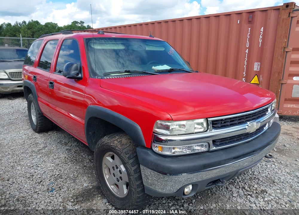 2005 CHEVROLET TAHOE LT VIN: 1GNEK13T15R233312