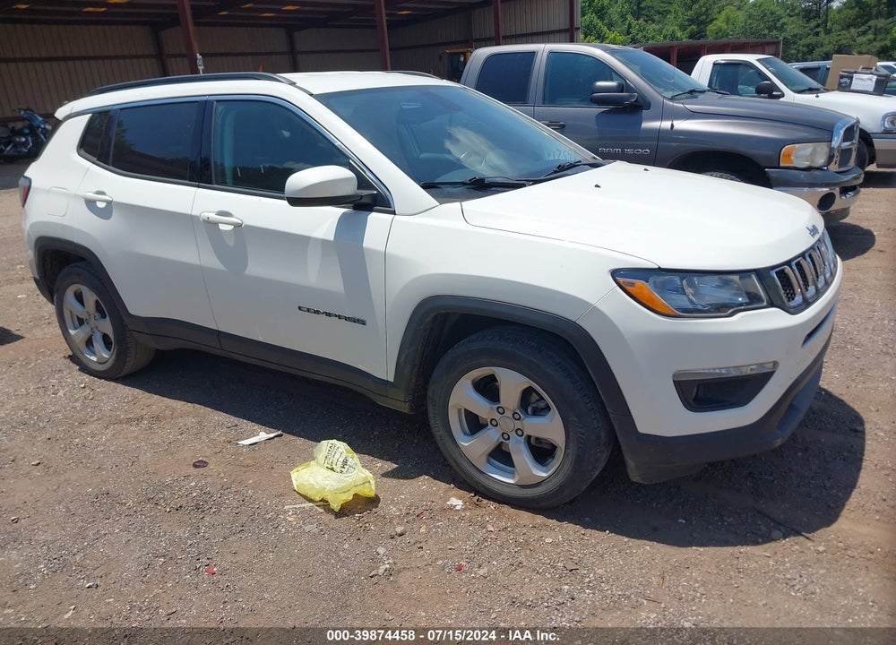 2019 JEEP COMPASS LATITUDE FWD VIN: 3C4NJCBB4KT652130