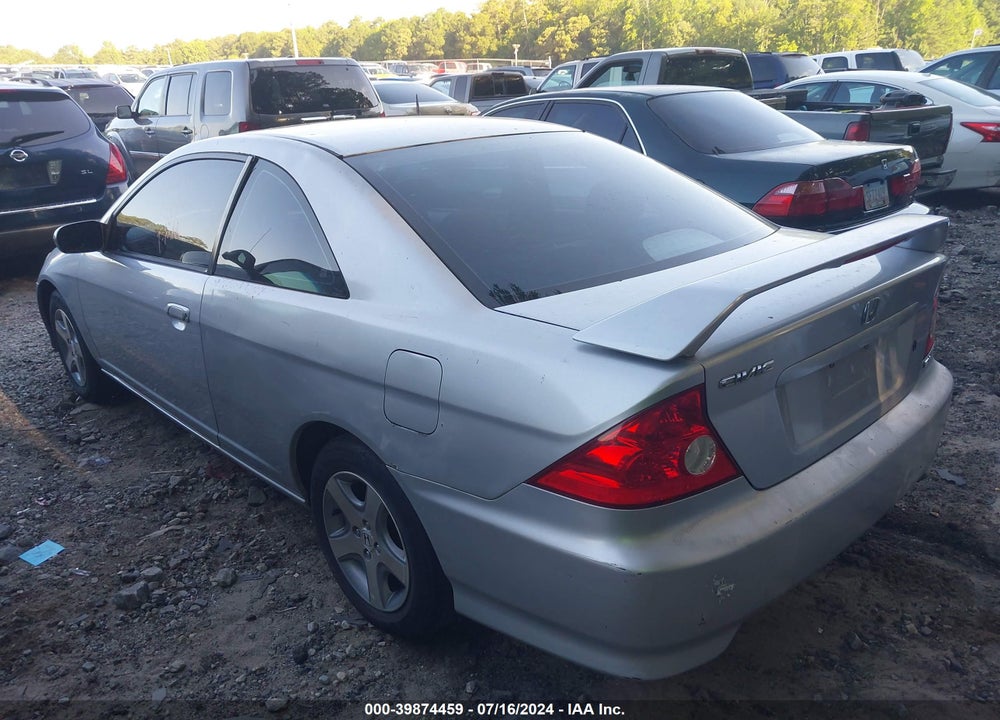 2005 HONDA CIVIC EX VIN: 1HGEM22995L037105