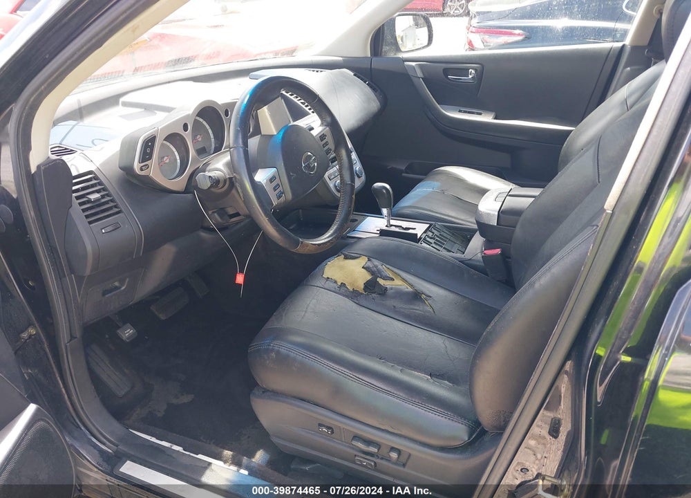 2006 NISSAN MURANO SL VIN: JN8AZ08T36W412366