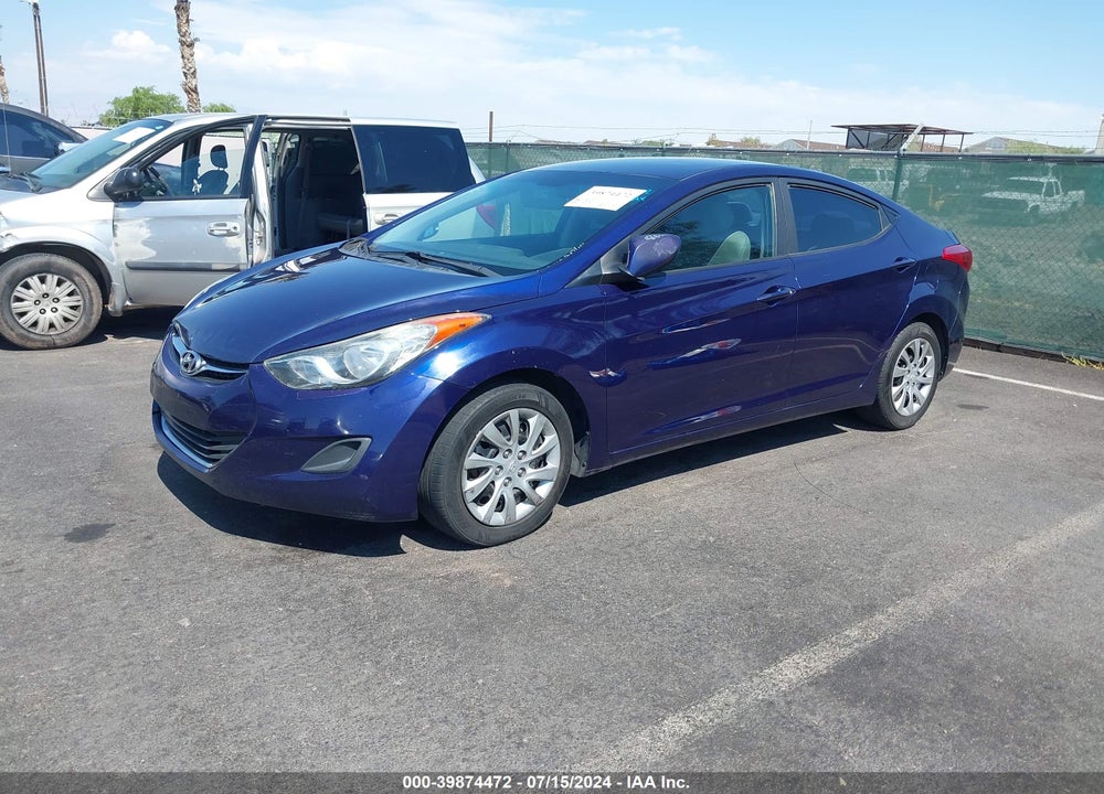 2011 HYUNDAI ELANTRA GLS VIN: 5NPDH4AE3BH029641