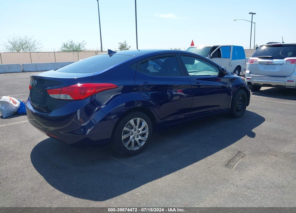 2011 HYUNDAI ELANTRA GLS VIN: 5NPDH4AE3BH029641