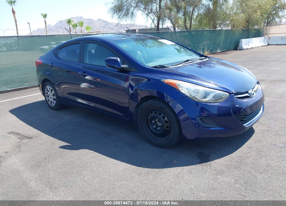 2011 HYUNDAI ELANTRA GLS VIN: 5NPDH4AE3BH029641