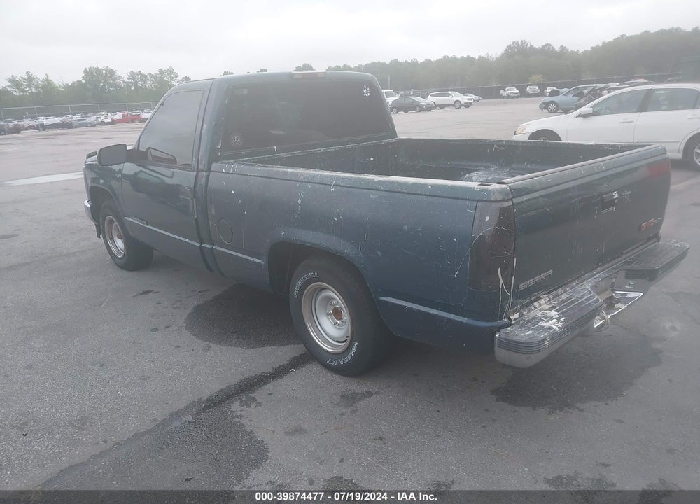 1995 GMC SIERRA C1500 VIN: 1GTEC14Z0SZ530639