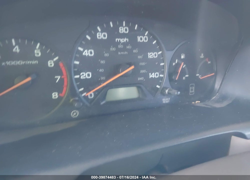 2002 HONDA ACCORD 2.3 LX VIN: JHMCG55402C002834