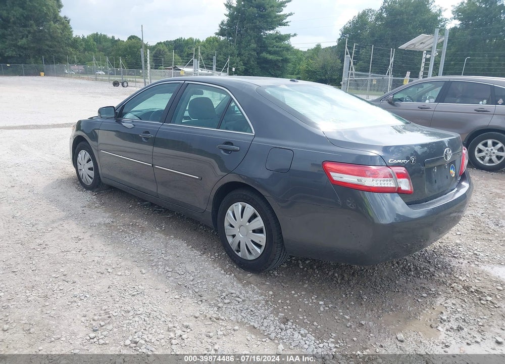 2011 TOYOTA CAMRY LE VIN: 4T1BF3EK5BU636925