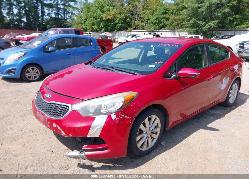 2015 KIA FORTE LX VIN: KNAFX4A67F5381368