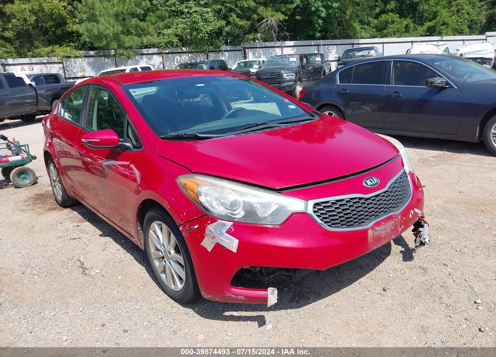 2015 KIA FORTE LX VIN: KNAFX4A67F5381368