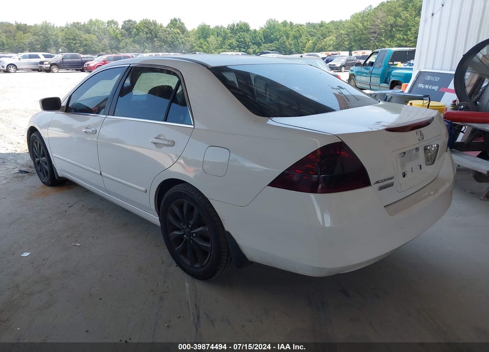 2007 HONDA ACCORD 2.4 EX VIN: 1HGCM56767A144578