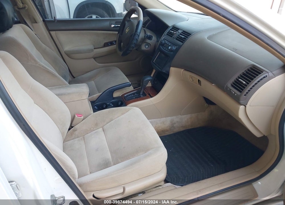 2007 HONDA ACCORD 2.4 EX VIN: 1HGCM56767A144578