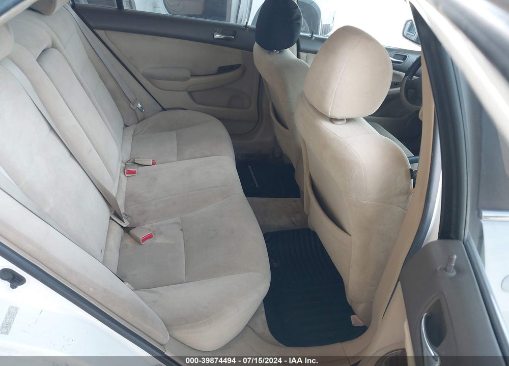 2007 HONDA ACCORD 2.4 EX VIN: 1HGCM56767A144578